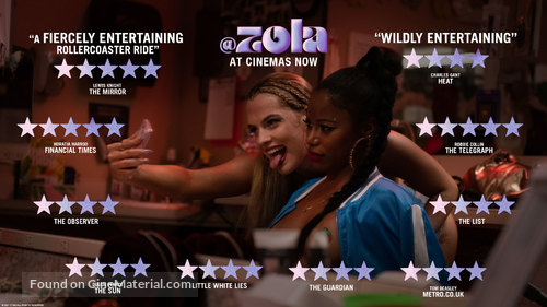 Zola - British Movie Poster