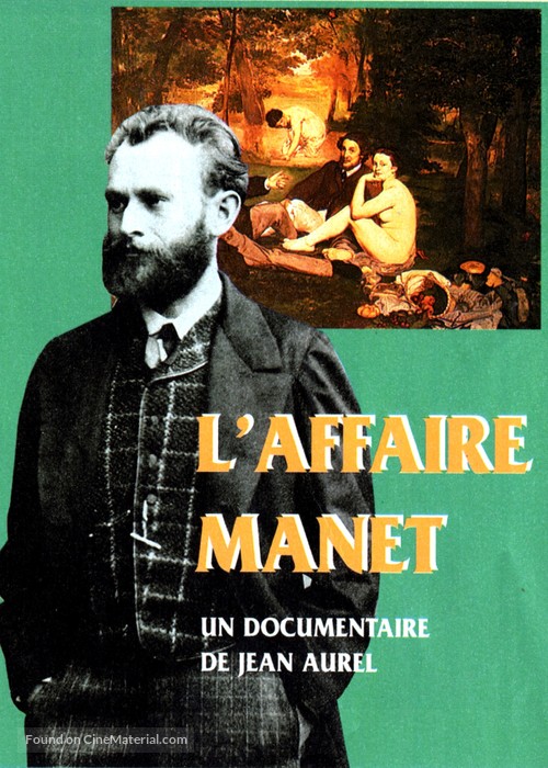 L&#039;affaire Manet - French Movie Poster