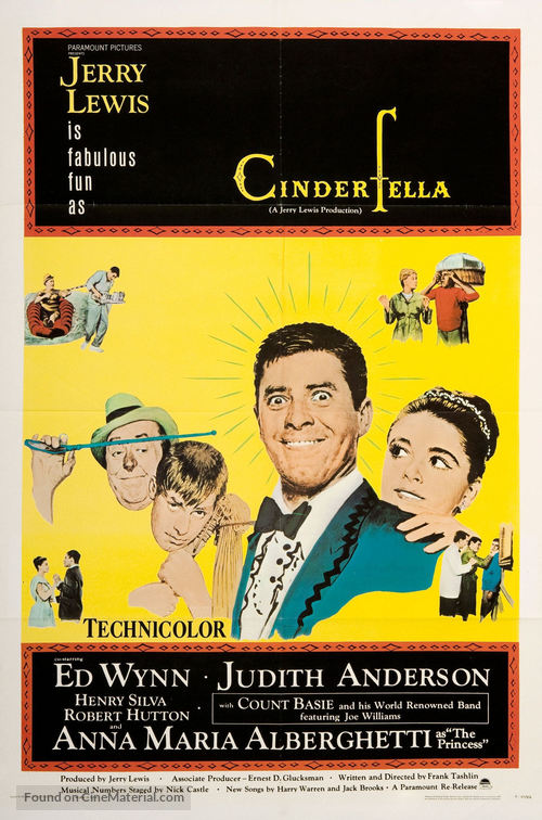 Cinderfella - Re-release movie poster