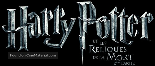 Harry Potter and the Deathly Hallows: Part II - French Logo