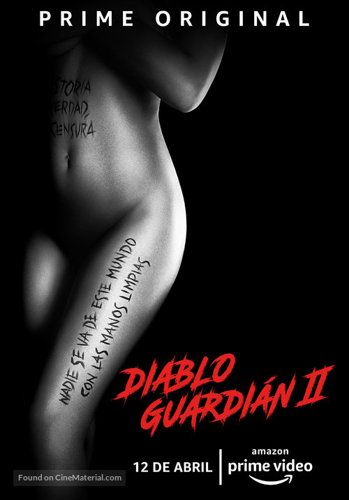 &quot;Diablo Guardi&aacute;n&quot; - Mexican Movie Poster