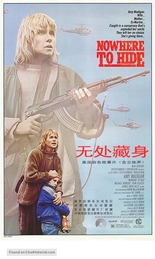 Nowhere to Hide - Chinese Movie Poster
