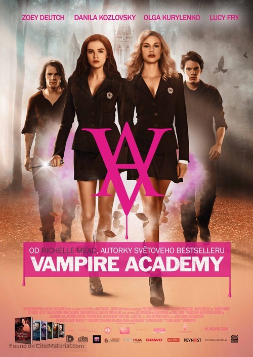 Vampire Academy - Czech Movie Poster