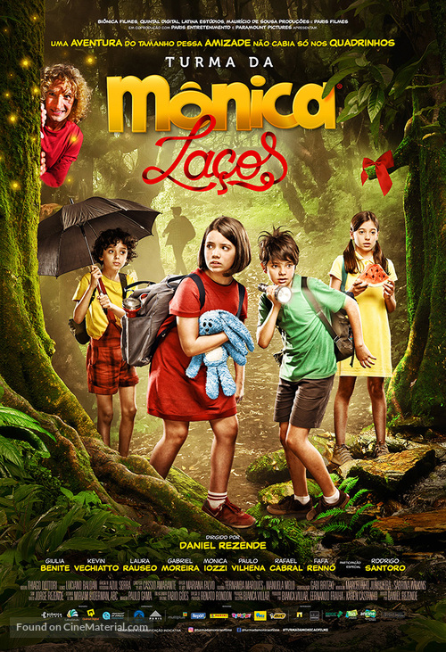 Turma da M&ocirc;nica: La&ccedil;os - Brazilian Movie Poster