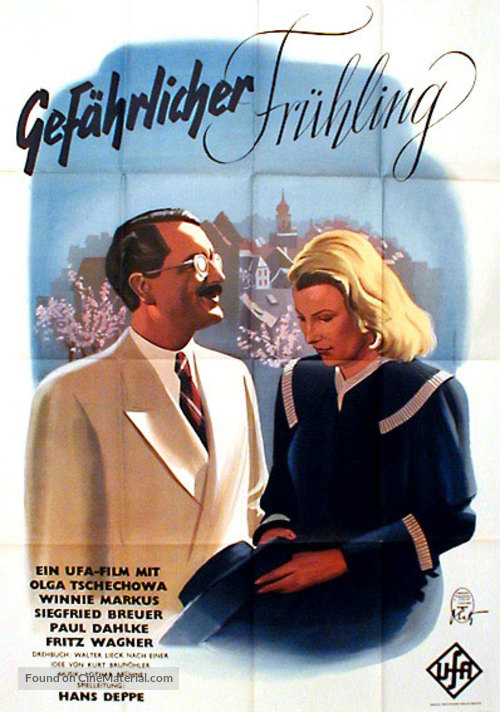 Gef&auml;hrlicher Fr&uuml;hling - German Movie Poster