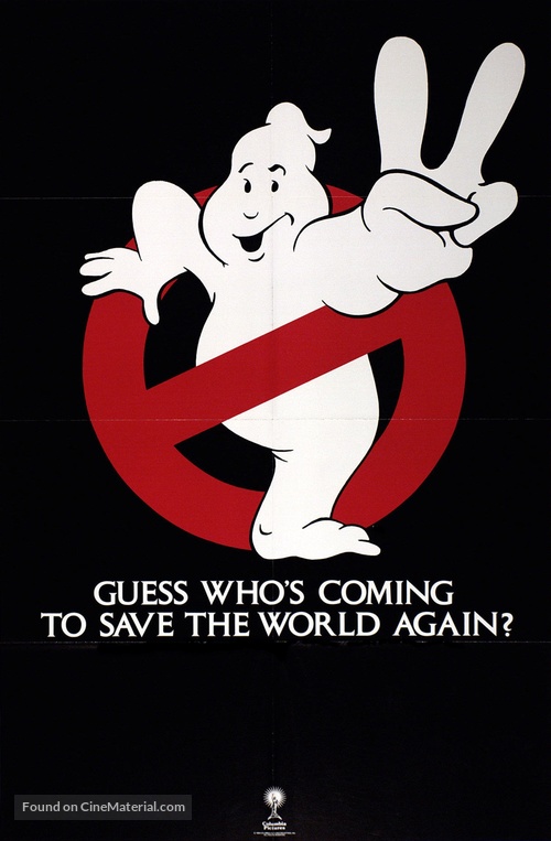 Ghostbusters II - Re-release movie poster