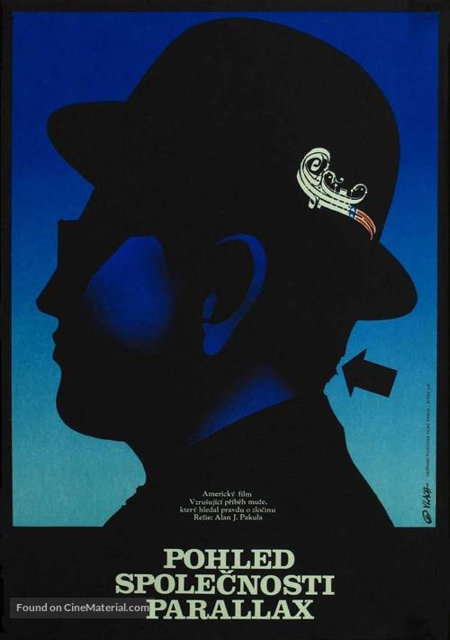 The Parallax View - Czech Movie Poster