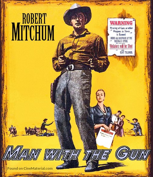 Man with the Gun - Blu-Ray movie cover