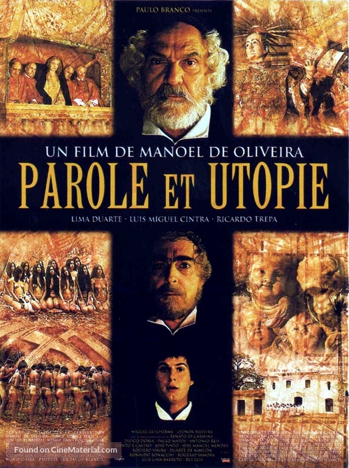 Palavra e Utopia - French DVD movie cover