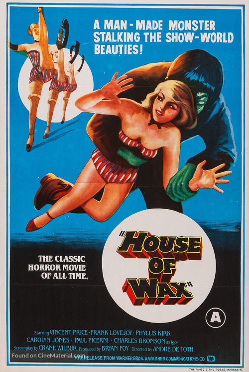 House of Wax - Indian Re-release movie poster