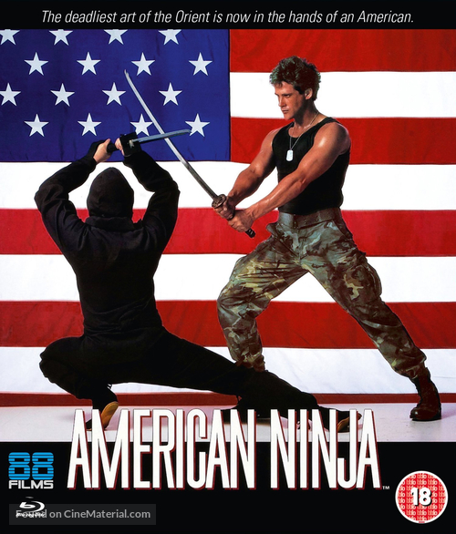 American Ninja - British Movie Cover