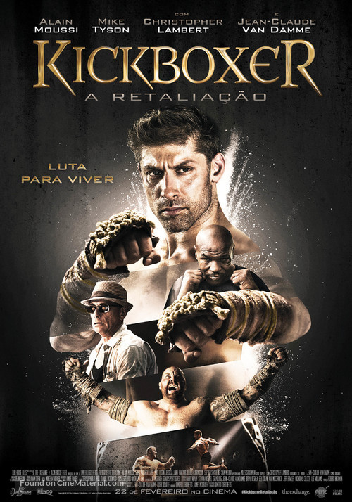 Kickboxer: Retaliation - Portuguese Movie Poster