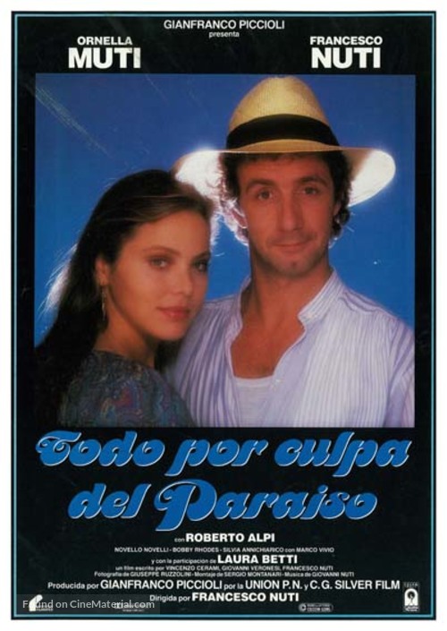 Tutta colpa del paradiso - Italian Movie Poster