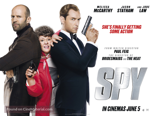 Spy - British Movie Poster