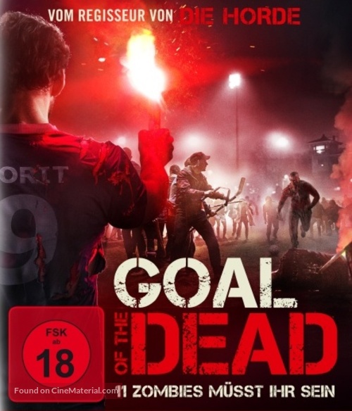 Goal of the Dead - German Blu-Ray movie cover