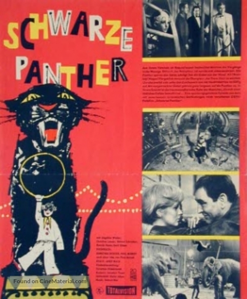 Schwarze Panther - German Movie Poster