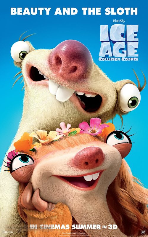 Ice Age: Collision Course - British Movie Poster