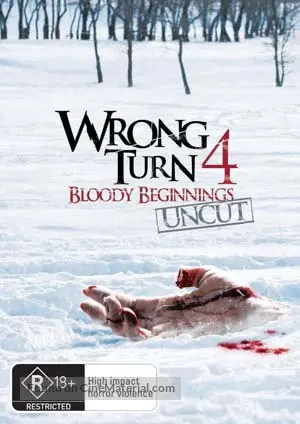 Wrong Turn 4 - Australian DVD movie cover