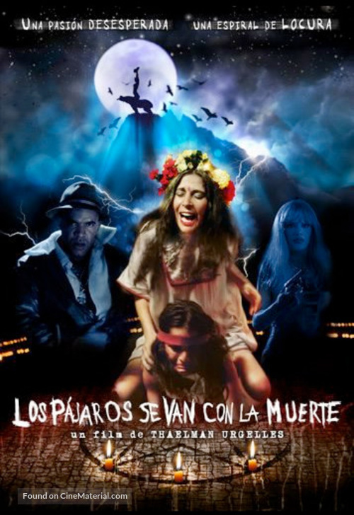 Los p&aacute;jaros se van con la muerte - Venezuelan Movie Poster