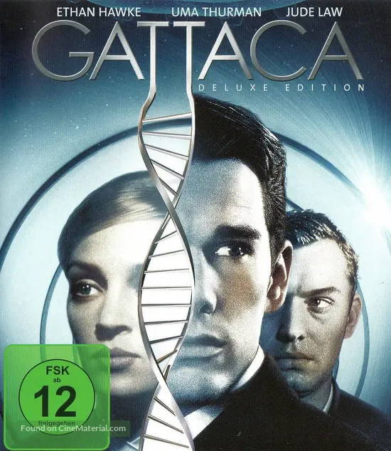 Gattaca - German Blu-Ray movie cover