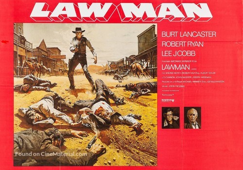 Lawman - German Movie Poster