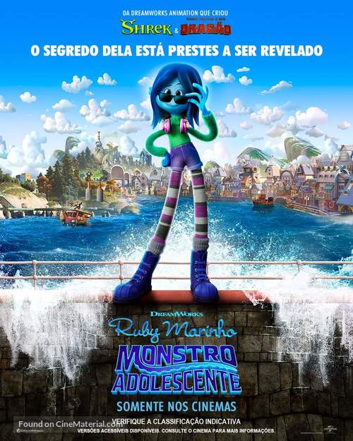 Ruby Gillman, Teenage Kraken - Brazilian Movie Poster