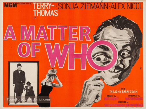 A Matter of WHO - British Movie Poster