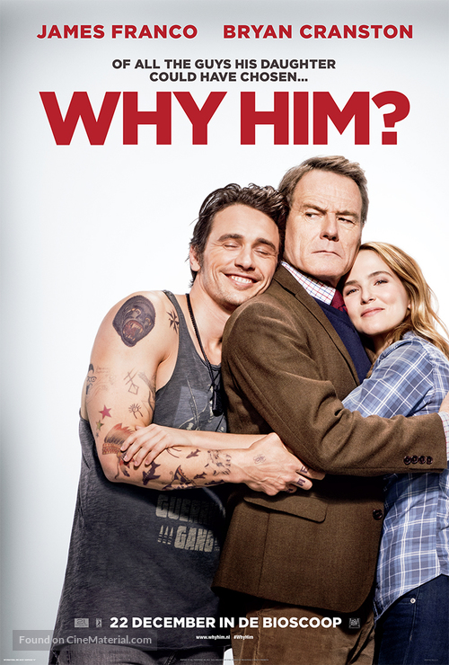 Why Him? - Dutch Movie Poster