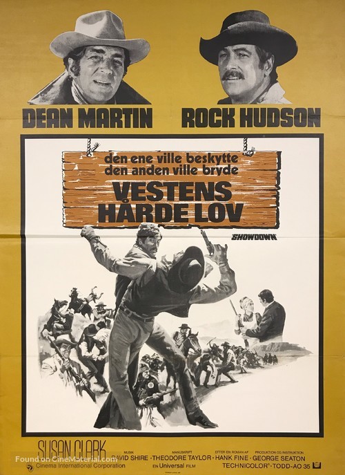 Showdown - Danish Movie Poster