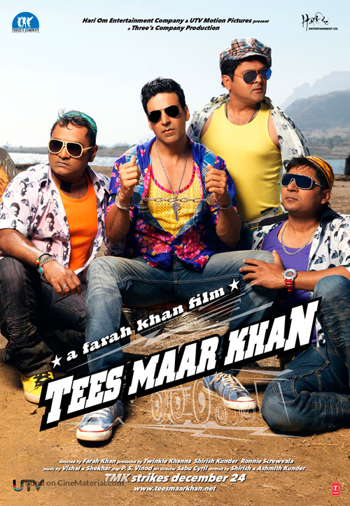 Tees Maar Khan - Indian Movie Poster
