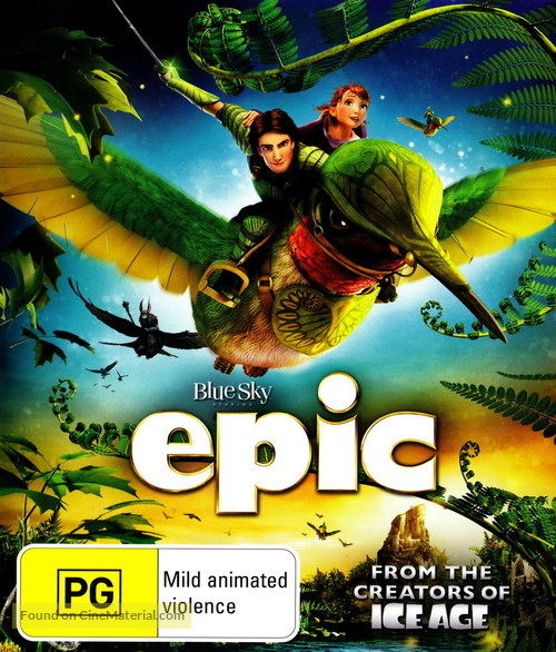 Epic - Australian Blu-Ray movie cover