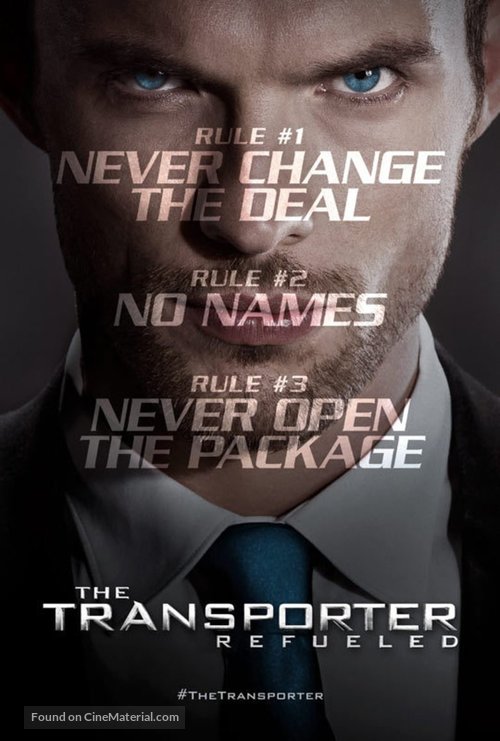 The Transporter Refueled - British Movie Poster