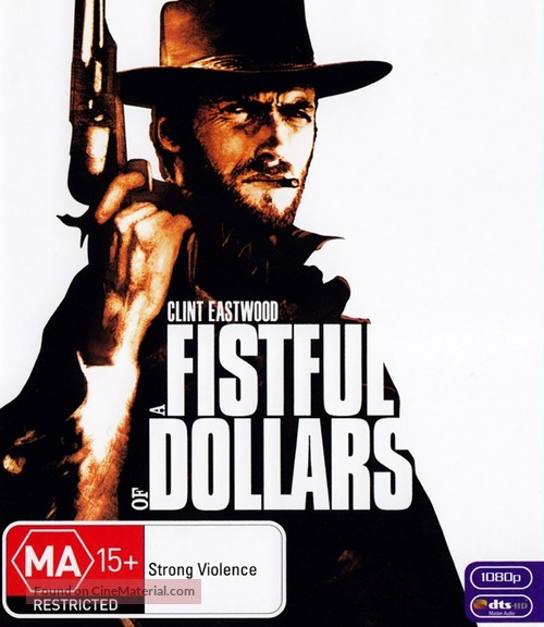 Per un pugno di dollari - Australian Blu-Ray movie cover