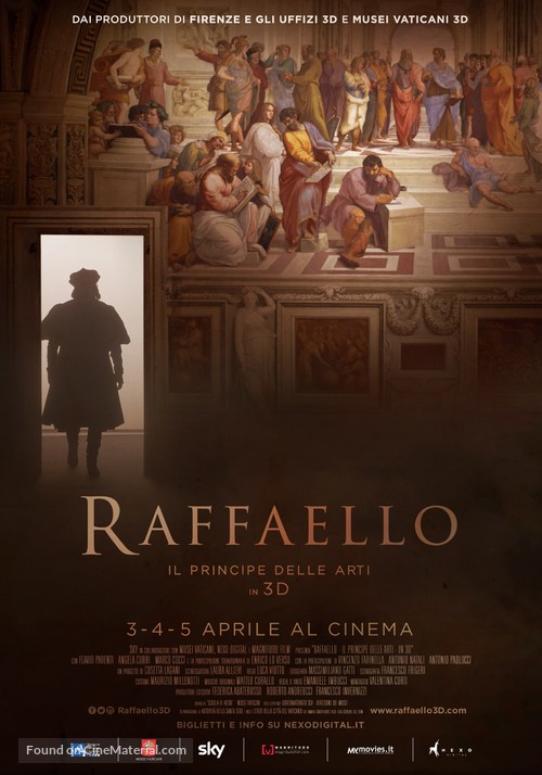 Raffaello: Il Principe delle Arti - in 3D - Italian Movie Poster