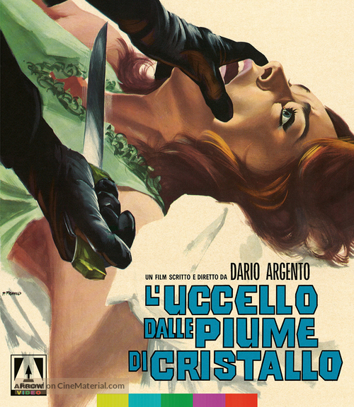 L&#039;uccello dalle piume di cristallo - British Blu-Ray movie cover