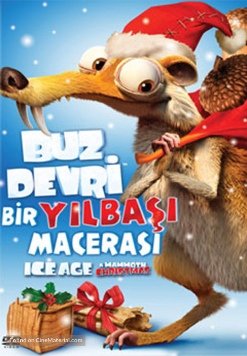 Ice Age: A Mammoth Christmas - Turkish DVD movie cover