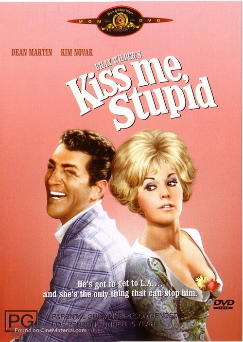 Kiss Me, Stupid - Australian DVD movie cover