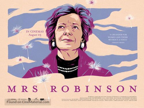 Mrs. Robinson - Irish Movie Poster