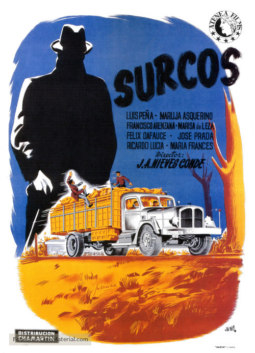 Surcos - Spanish Movie Poster