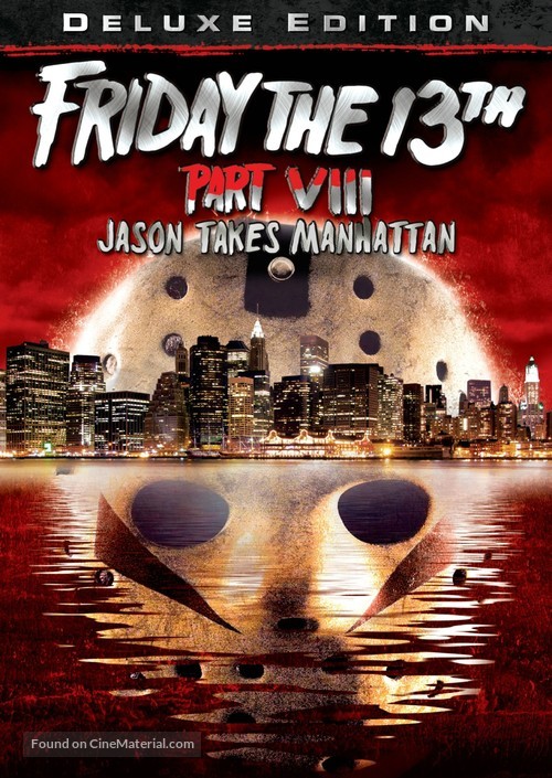 Friday the 13th Part VIII: Jason Takes Manhattan - DVD movie cover