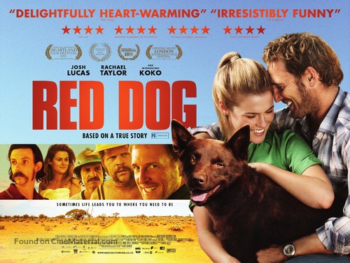 Red Dog - British Movie Poster