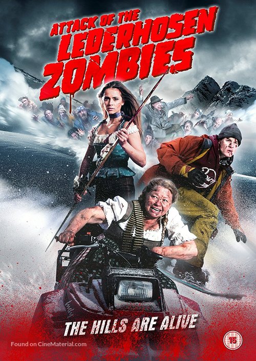 Attack of the Lederhosenzombies - British Movie Cover