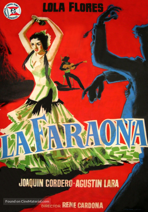 La faraona - Spanish Movie Poster