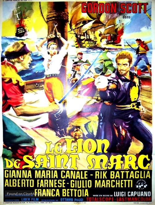 Il leone di San Marco - French Movie Poster