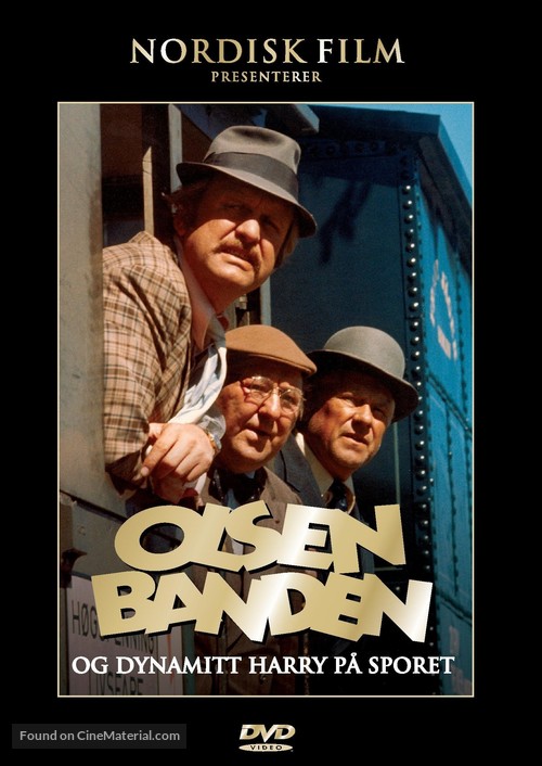 Olsenbanden og Dynamitt-Harry p&aring; sporet - Norwegian Movie Cover