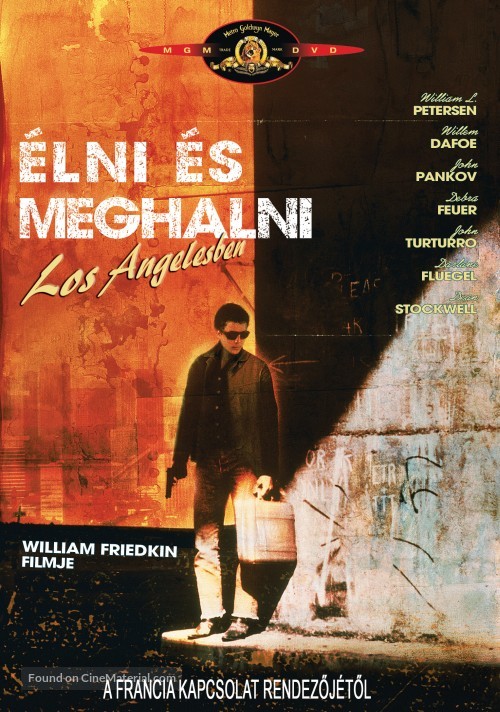 To Live and Die in L.A. - Hungarian DVD movie cover