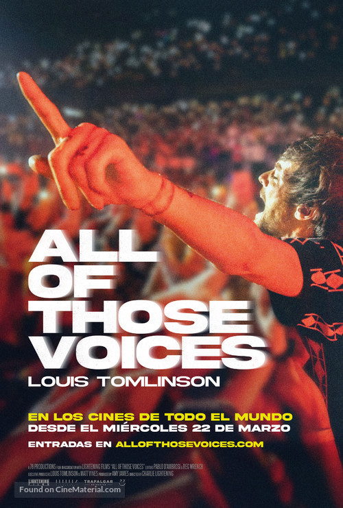 All of Those Voices - Spanish Movie Poster