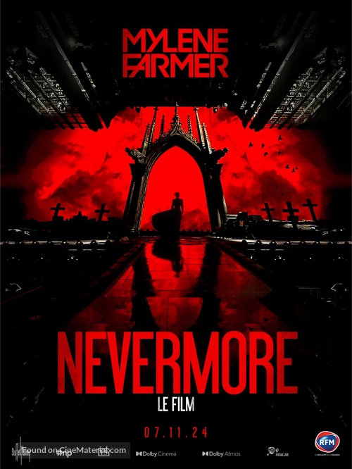 Myl&egrave;ne Farmer : Nevermore - French Movie Poster