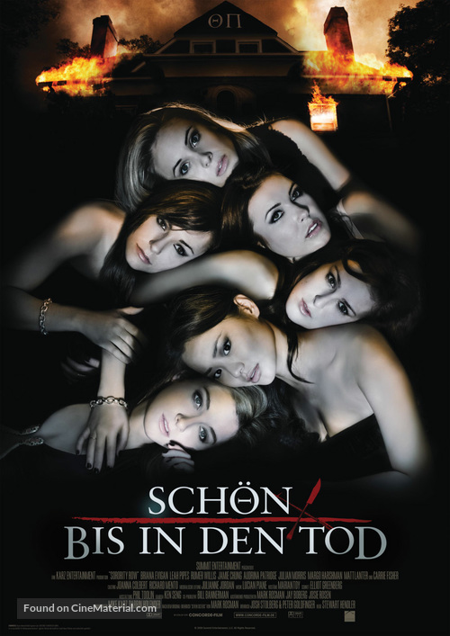 Sorority Row - German Movie Poster