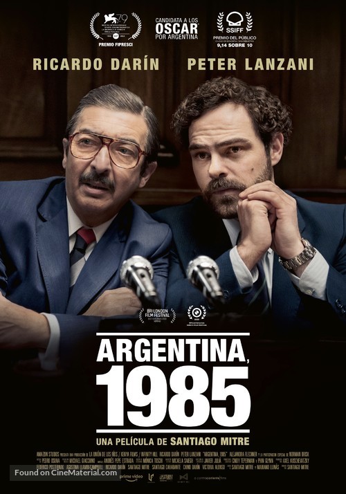 Argentina, 1985 - Spanish Movie Poster